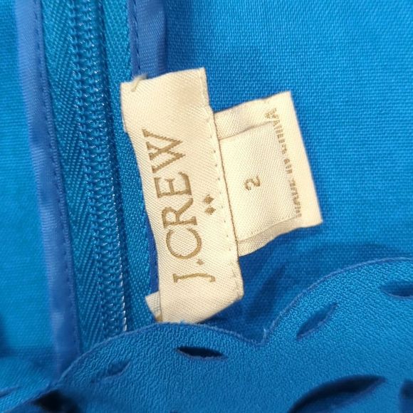 J Crew Blue Dress - Picture 3 of 3